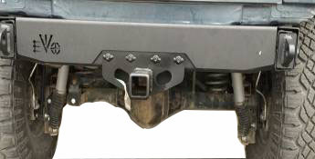 Buy Jeep Jk Wrangler  Rear Bumper Black Powder-Coated (Steel) at wholesale prices