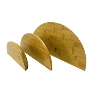 Hanging Bamboo Wall Shelves 3 Sizes of Solid Thick Design for Display and