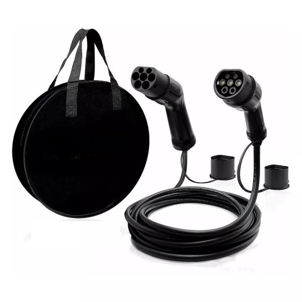 Buy Type 2 To Type 2 Ev Charging Cable 32A 7.2Kw Ev Charging Gun Of New Energy Ev at wholesale prices