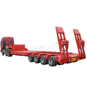 Quality 150tons low bed dolly tow semi trailer with high load capacity and customizable options for sale