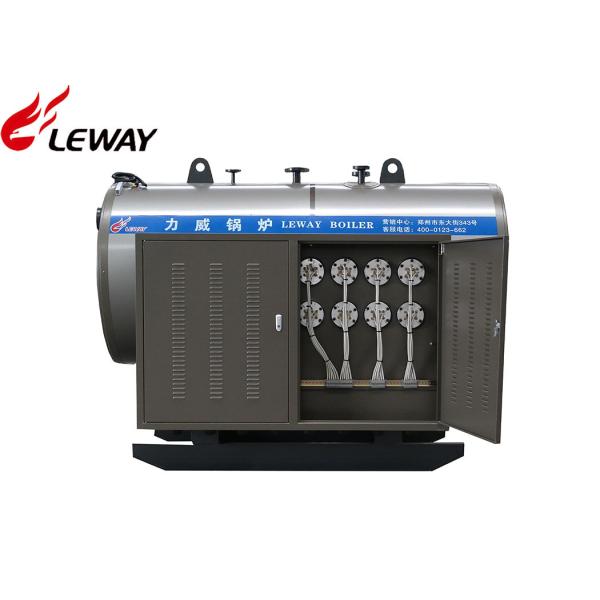 PLC Programmable Electric Steam Boiler ON - OFF Stepwise Control 40DN Drain