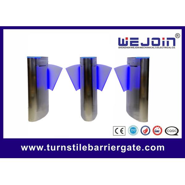 Buy Oval 304 Stainless Steel Flap Barrier Gate DC12V Backup Battery at wholesale prices