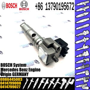 Huida Engine Spare Parts Fuel Injector 0414799008 0414799027 0986445003