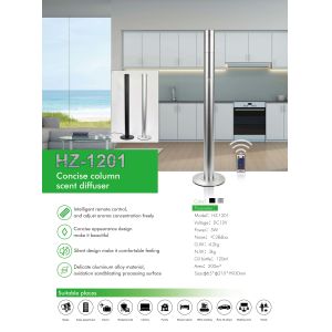 PCB Controller 200m3 120ml Fragrance Oil Aroma Machine