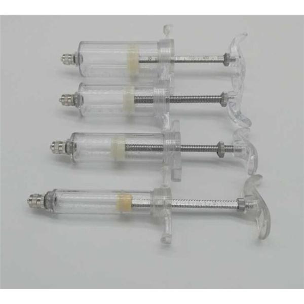 Buy 20ml Reusable Plastic Steel Syringe TPX Veterinary Animal Vaccine at wholesale prices