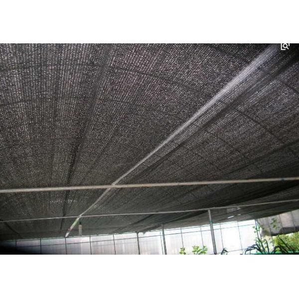HDPE Knitted Plastic Sun Shade Net , Sun Screen Fabric 1-6m Width