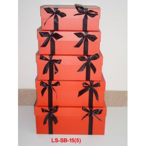 Velvet packaging gift box range