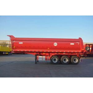 Lower 3 Axles Rear Dump Trailer Tipper Trailer for AND9403ZH by 60t Load