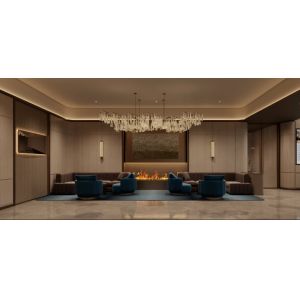 Brown Commercial Club Furniture ISO45001 Nightclub Couches Bedroom