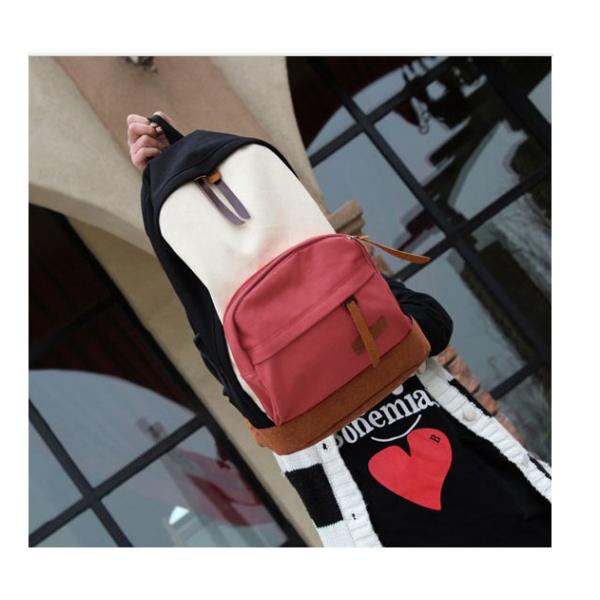 Fashion canvas backpack
