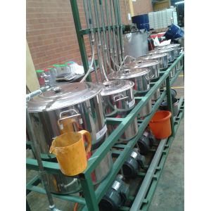 Horizontal Automatic Sponge Production Line Semi-Automatic