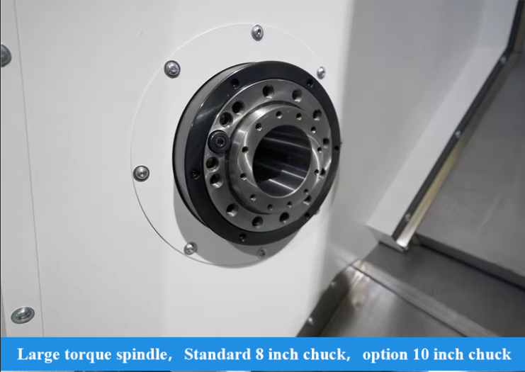 SMTCL Slant Bed CNC Lathe T5.2-1000Q BMT 8 Positions Servo Turret Servo Drive