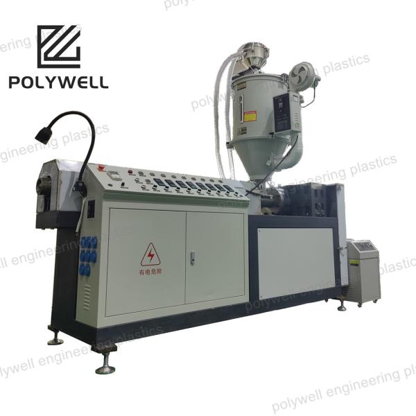 PA66 GF25 Plastic Thermal Break Strips Extruding Machine Small Plastic Extrusion Machine