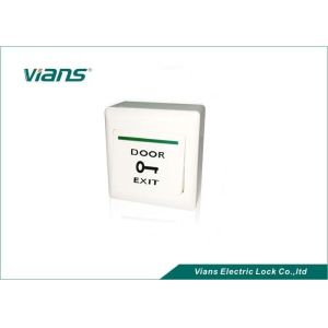 Push Exit 36VDC Door Exit Button For Access Control Without Back Box
