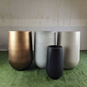 Effortlessly Elevate Your Plant Display With Fiber Clay Planters