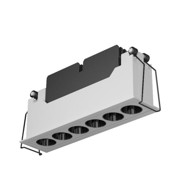 6W12W24W GS2230N6ML series hotel villa mini recessed linear downlight trim