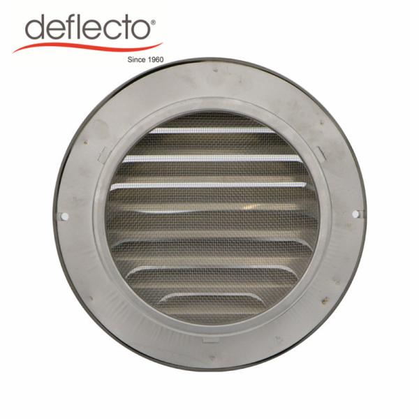 Ventilation Round Air Vent Covers , Dia 120mm Stainless Steel Vent Cap
