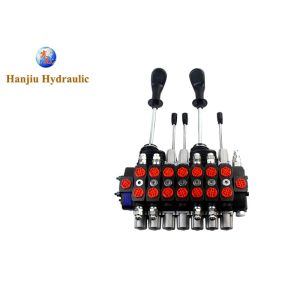 Mobile Sectional Valves Walvoil SD8/7 7 Banks With 2 Joysticks Joystick Valves