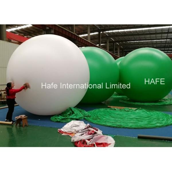 Buy Custom Helium Balloon Lights Inflatable Moon Light Ball With 2x575w HMI Lighting at wholesale prices