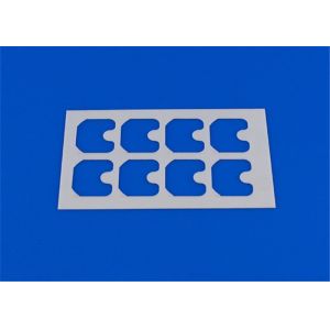 China Small Thin Alumina Ceramic Plate / Zirconia Ceramic Substrate Good Strength on sale