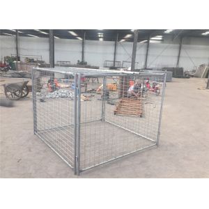 China Australian hot sale galvanized steel wire rubbish cage on sale