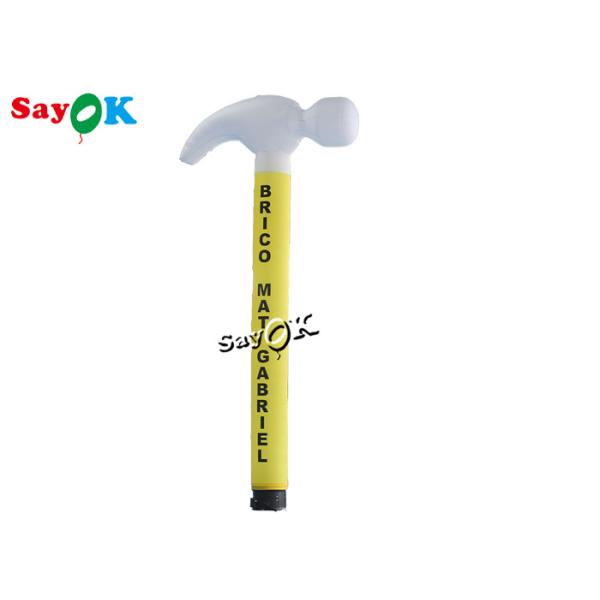 Advertising Inflatable Air Dancer Man 5m Rip Stop Nylon Cloth Blower Sky Dancer