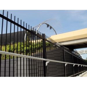 powder coated zinc Steel picket Fence