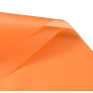 Orange Halloween flower wrapping paper