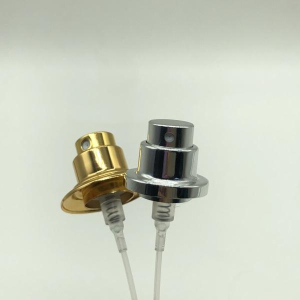 Buy Golden & Silver Perfume Pumps Elegant Dispensing Solutions for Premium Fragrance at wholesale prices