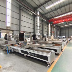 Double Head Sawing Machine Diameter 500mm Mitre Saw Aluminum