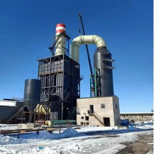 High Purification Efficiency Frp Tower / Ammonia / Acid Mist Scrubbing / Gas