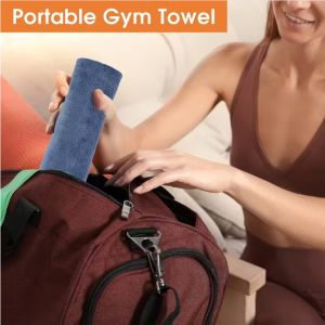 Antibacterial Microfiber Gym Towel – Odor-Free & Quick-Drying