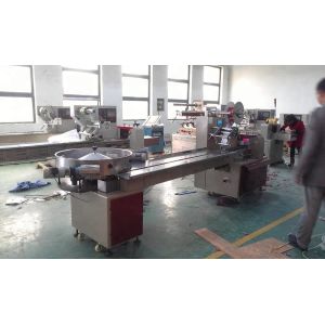 Pillow Square Sticky Candy Packing Machinery With Computer / PLC Control System