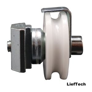 China Die Casting Aluminum U Groove Pipe Wheels T Slot Profile With Slider on sale