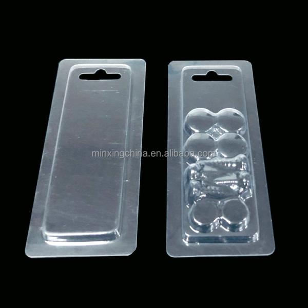 Clear PET Thermoforming Plastic Packaging Blister Tray for Hardware SH-0220 Customized