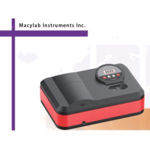 Macylab Ultraviolet Visible Spectrophotometer Instrument Uv-1100 Lcd Screen
