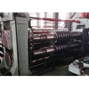 21 Strips Carbon Steel Coil Slitting Line Automatic Hydraulic / Semi Automatic