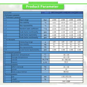 12W UNIVO UBTU500Y Navigation Attitude/Azimuth Reference System Fiber Optic