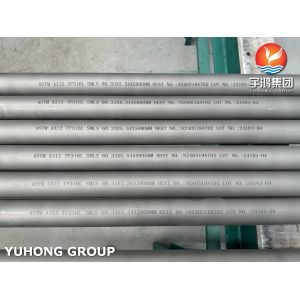 ASTM A312 TP316L Stainless Steel Seamless Pipe with Eddy Current Hydrostatic and Ultrasonic Testing for Petrochemical Applications