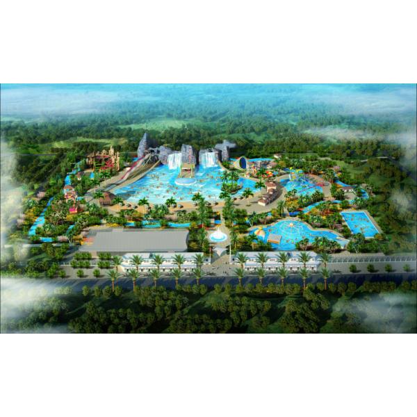 Safety Dynamic Water World Customized Water Park Project / Theme Aqua Park