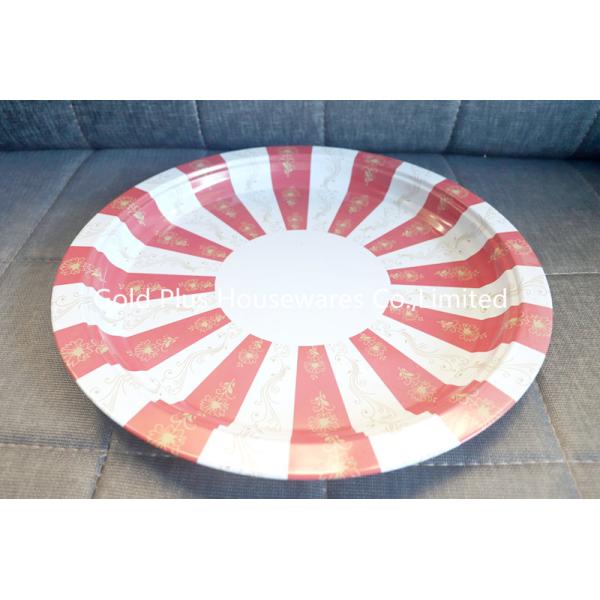 35cm Latest arrival fancy design 5 pcs serving bowl set with tray decoration metal steel dry fruit snack bowls