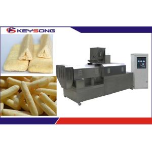 China Corn Extruder Machine / Food Extrusion Equipment Auto - Temperature Controlling System on sale