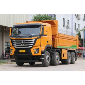 Second Hand Dump Truck In Africa DAYUN N8V 8*4 Drive Mode 350hp Used Constructio