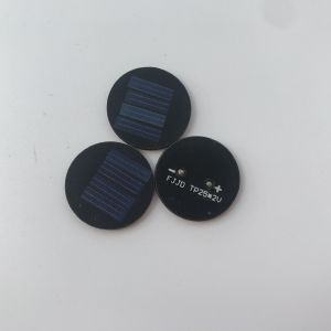 Small 28mm Round Solar Panels Polysilicon Solar cell Solar system solar garden