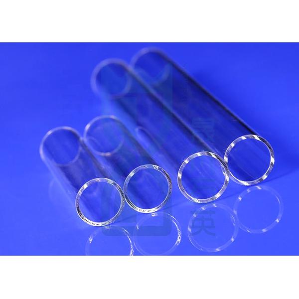 Buy Custom Diameter Semiconductor Quartz Tubing Transparent And Opaque Polished at wholesale prices