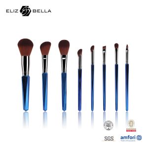 8pcs Professional Makeup Brush With Plastic Handle OEM ODM Customized