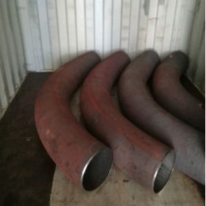 Carbon 3d Bend Seamless Steel Pipe Fitting Butt Welded Long Radius 90 Degree In
