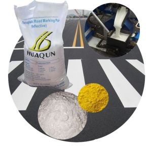 Thermoplastic Road Marking Materials Compliant With BS 3262 Durable Skid