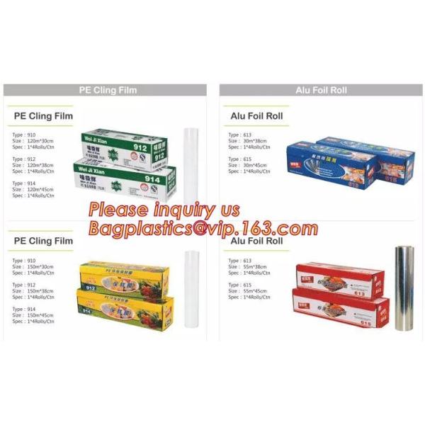 Compostable Biodegradable Corn PLA Foil Roll Wrap Film, PVC Cling Film, Fresh Food Wrap Cover, Food Wrap PE Cling Film
