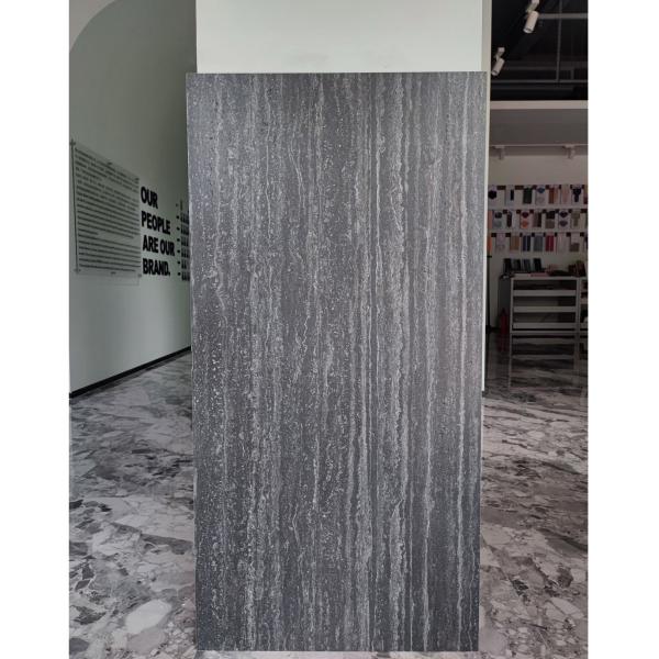 Matte Luster Porcelain Floor Tiles 600*1200 Rustic Travertine for Interior